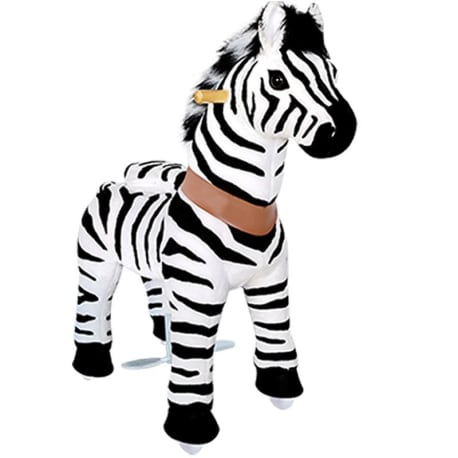 PonyCycle Classic Ride-On Zebra, Age 4-9