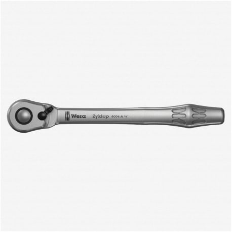 Wera Zyklop 1/4 in. Drive Metal Ratchet with Switch Lever