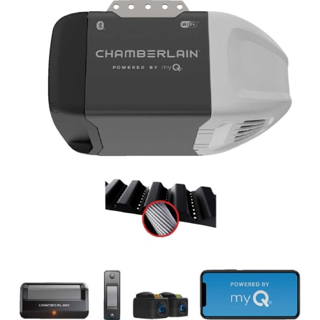 Chamberlain Quiet Belt Drive Wi-Fi Garage Door Opener