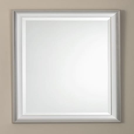 Kentwood Brushed Silver Mirror, 25 x 33 in.