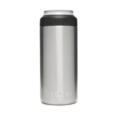 YETI Rambler Stainless Steel Colster Slim Can Insulator, 12 oz.