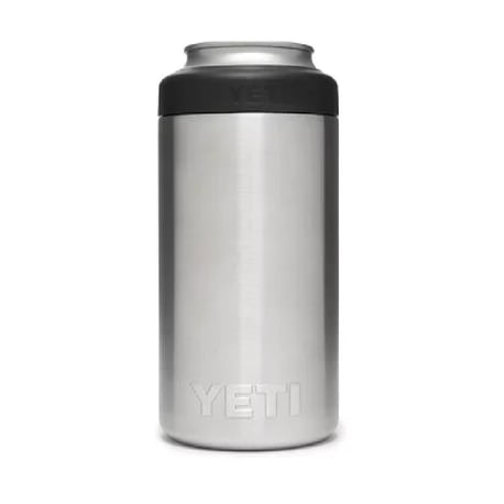 YETI Rambler Stainless Steel Tall Colster Can Insulator, 16 oz.