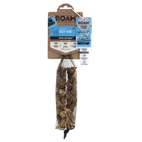 Roam Cape Ostrich Rich Ossy Hide Braids, 2-Pack