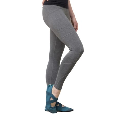 Fitkicks Gray Crossover Leggings, Large