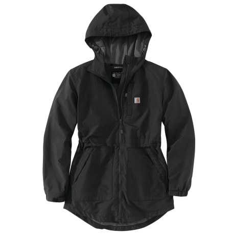 Carhartt Women's XL Black Rain Defender Coat