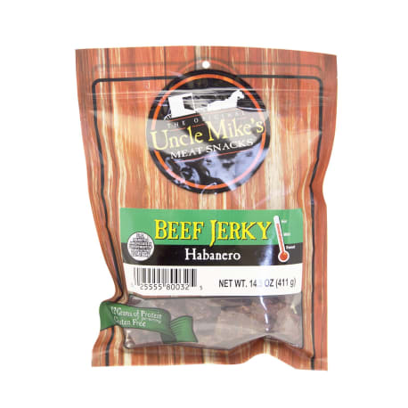 Uncle Mike's Habanero Beef Jerky, 14.5 oz.