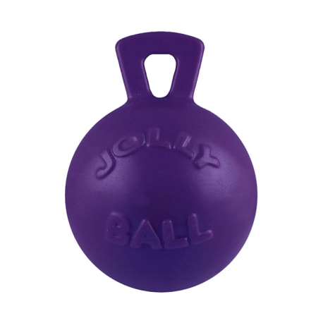 Jolly Pets XL Purple Tug-N-Toss Ball, 10 in.