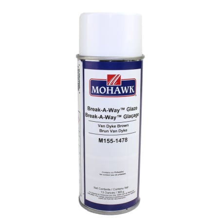 Mohawk Break-Away Glaze Aerosol Van Dyke Brown, 13 oz