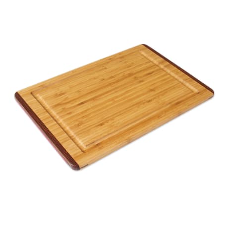 Island Bambo Rainbow Wood Bamboo Carving Board 12x18 in.