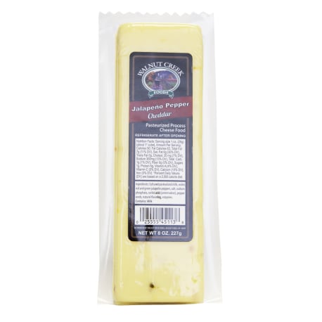 Walnut Creek Jalapeno Pepper Cheddar Bar, 8 oz.