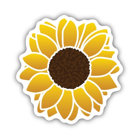 Stickers Northwest Sunflower Sticker