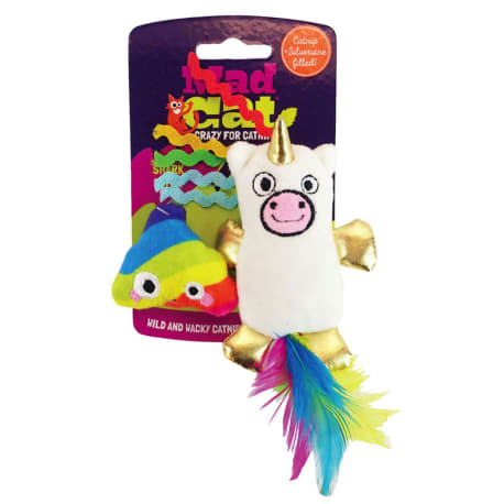 Mad Cat Mewnicorn Cat Toy, 2 Pack