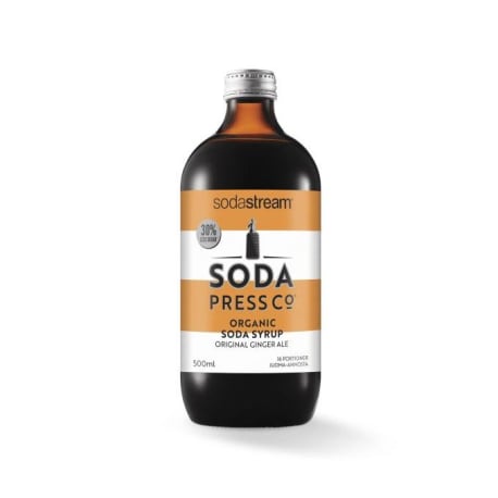 SodaStream Soda Press Organic Ginger Ale, 500 ml.