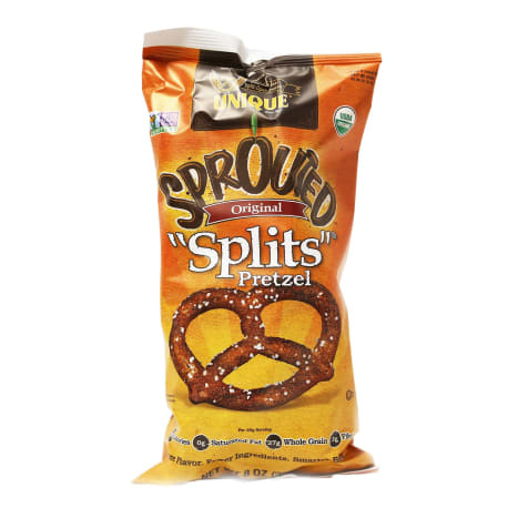 Sprouted Original Whole Grain Pretzel Splits, 8 oz.