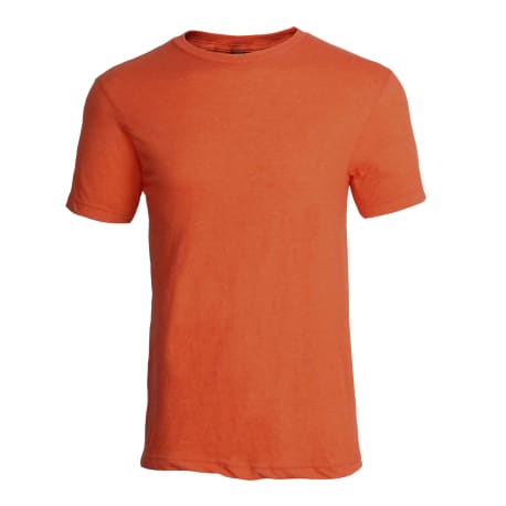 Tultex Unisex XL Poly-Rich Heather Orange Short Sleeve Shirt