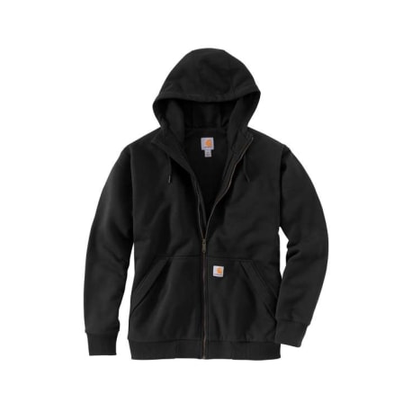 Carhartt Men's Black 3X Rain Defender Thermal Lined Hooded Sweatshirt