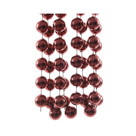 Pearl garland burgundy