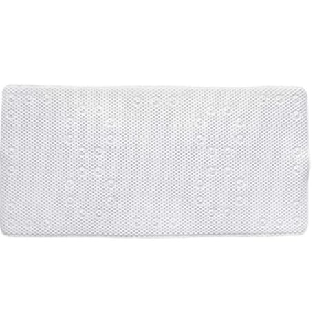 Zenith White Cushioned Foam Bath Mat