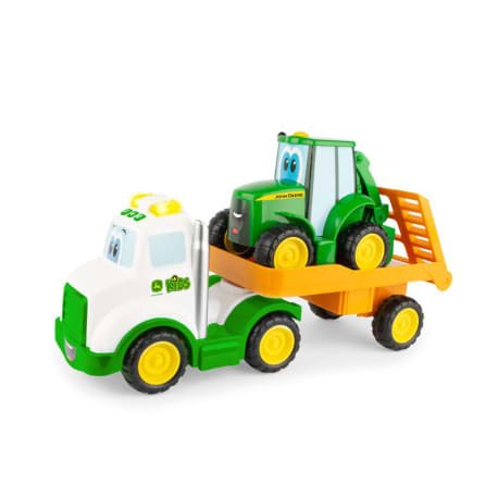 TOMY John Deere Farmin' Friends Hauling Set