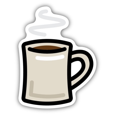 Stickers Northwest Coffee Mug Sticker