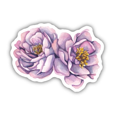 Stickers Northwest Pink Peonies Sticker