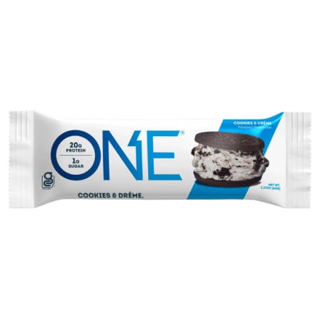 ONE Cookies & Creme Protein Bar, 2.12 oz.