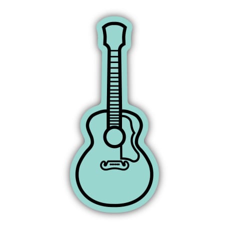Stickers Northwest Acoustic Guitar Sticker