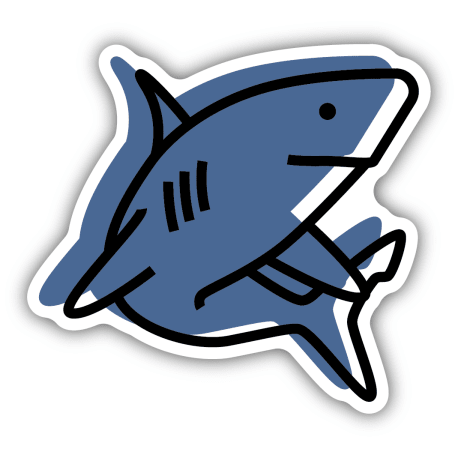 Stickers Northwest Shark Sticker