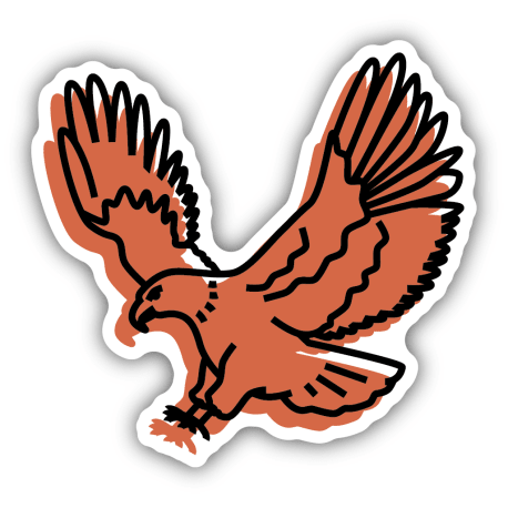 Stickers Northwest Soaring Eagle Sticker