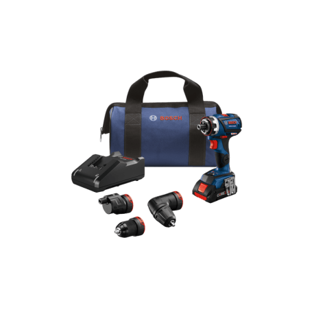 Bosch 18V Chameleon Drill/Driver with 5-In-1 Flexiclick System and Battery