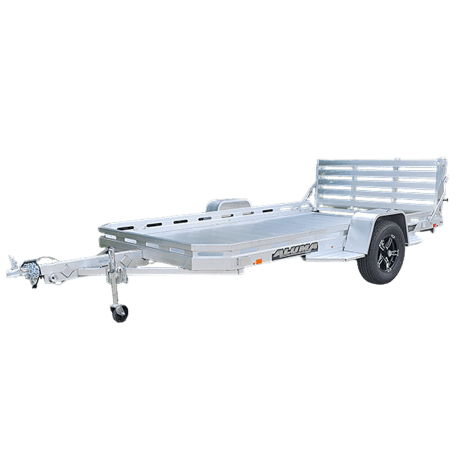 Aluma EX-7712 Utility Trailer with Bi-Fold Tailgate