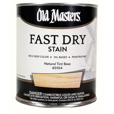 Old Masters Natural Fast Dry Stain, 1 Quart