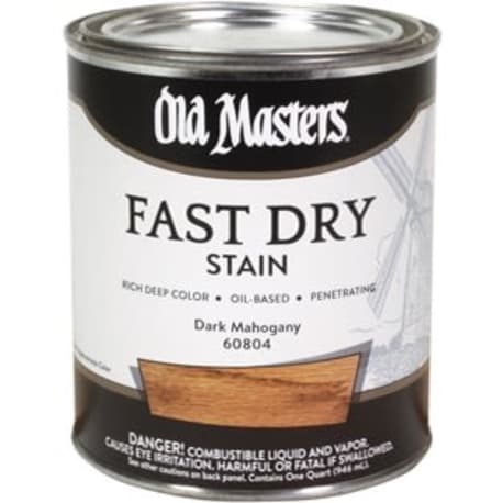 Old Masters Dark Mahogany Fast Dry Stain, 1 Quart