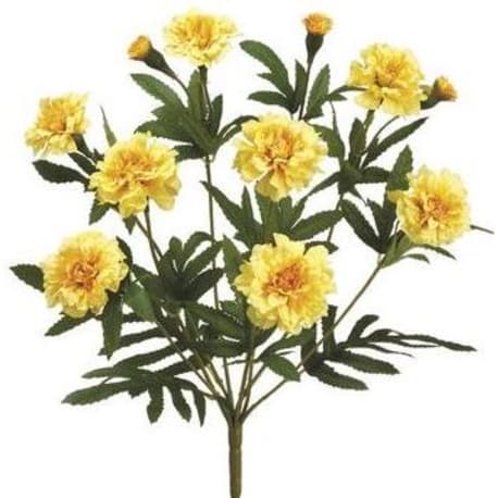 Allstate Floral Yellow Marigold Bush, 15 in.