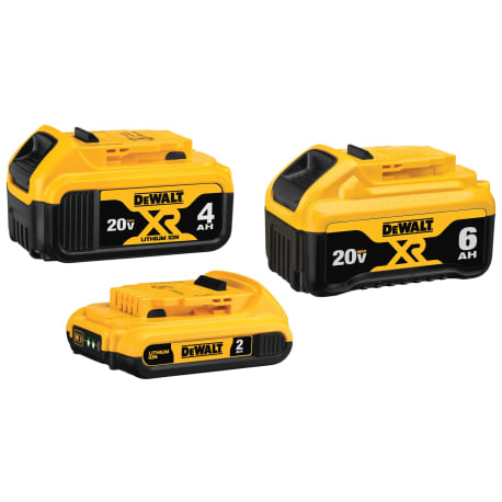 DEWALT 20V MAX* Lithium-Ion Batteries, 3-Pack