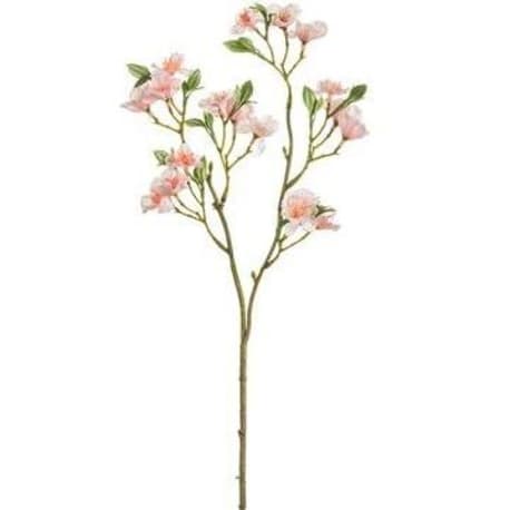 Allstate Floral Pink Cherry Blossom Spray, 20 in.