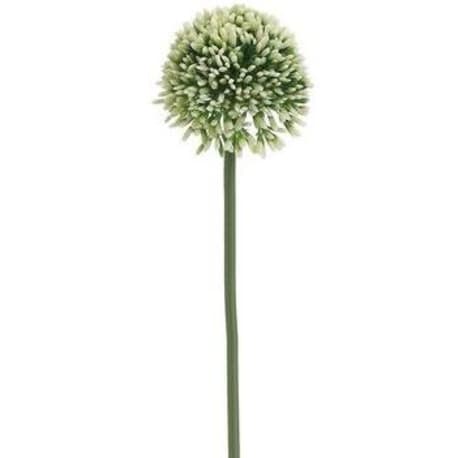 Allstate Floral Cream Green Allium Spray, 17.5 in.