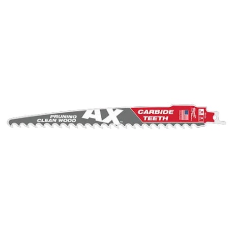 Milwaukee SAWZALL® The AX™ 12" Carbide Wood Pruning Blades, 3-Pack