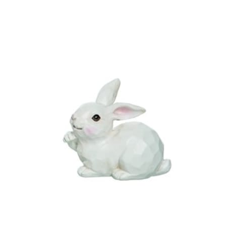 SM.SCULPTD BUNNY SIT W/EARS BACK