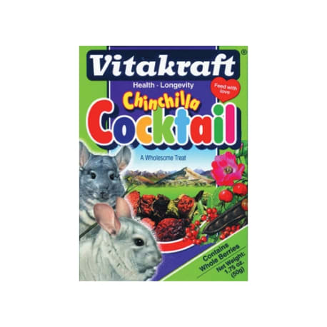 Vitakraft Chinchilla Cocktail Treats, 4 oz.