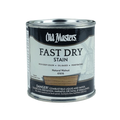 Old Masters Natural Walnut Fast Dry Stain, 1 Quart