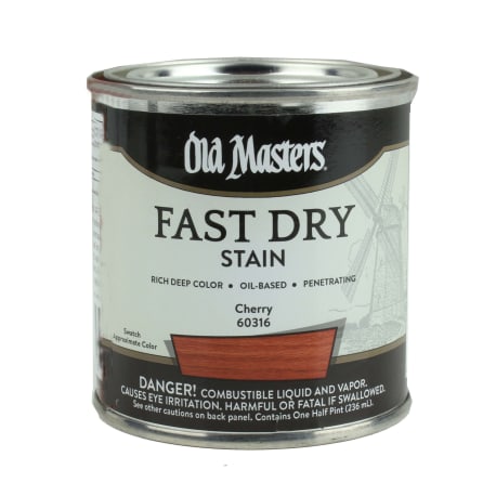 Old Masters Cherry Fast Dry Stain, 1/2 Pint