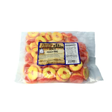 Family Choice Peach Rings, 22 oz.