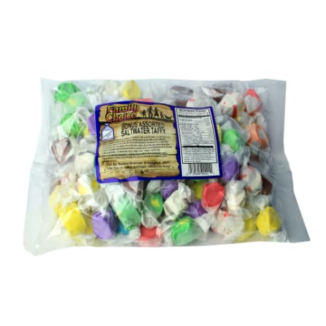 Family Choice Assorted Salt Water Taffy, 20 oz.