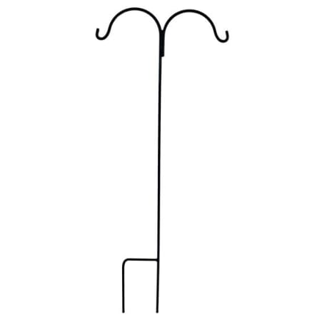 Border Concepts Short Black Off Set Double Crane Hook, 5 ft. x 4 in.