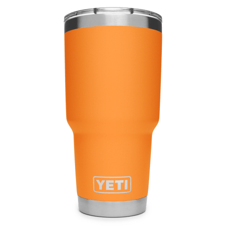 YETI Rambler King Crab Orange Tumbler with Magslider Lid, 30 oz.