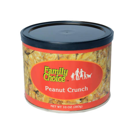 Family Choice Peanut Crunch Squares, 10 oz.