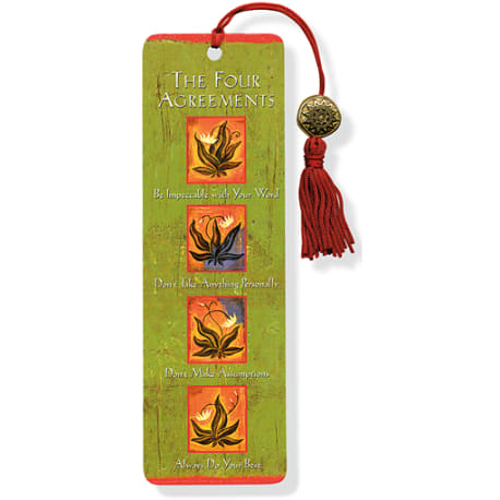 Peter Pauper Press The Four Agreements Bookmark