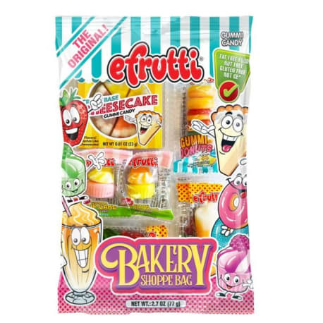 Efrutti Bakery Shoppe Theme Gummy Bag, 2.7 oz.