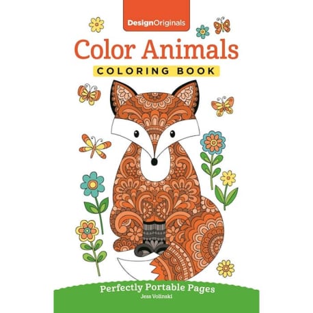 Design Originals Color Animals Coloring Book